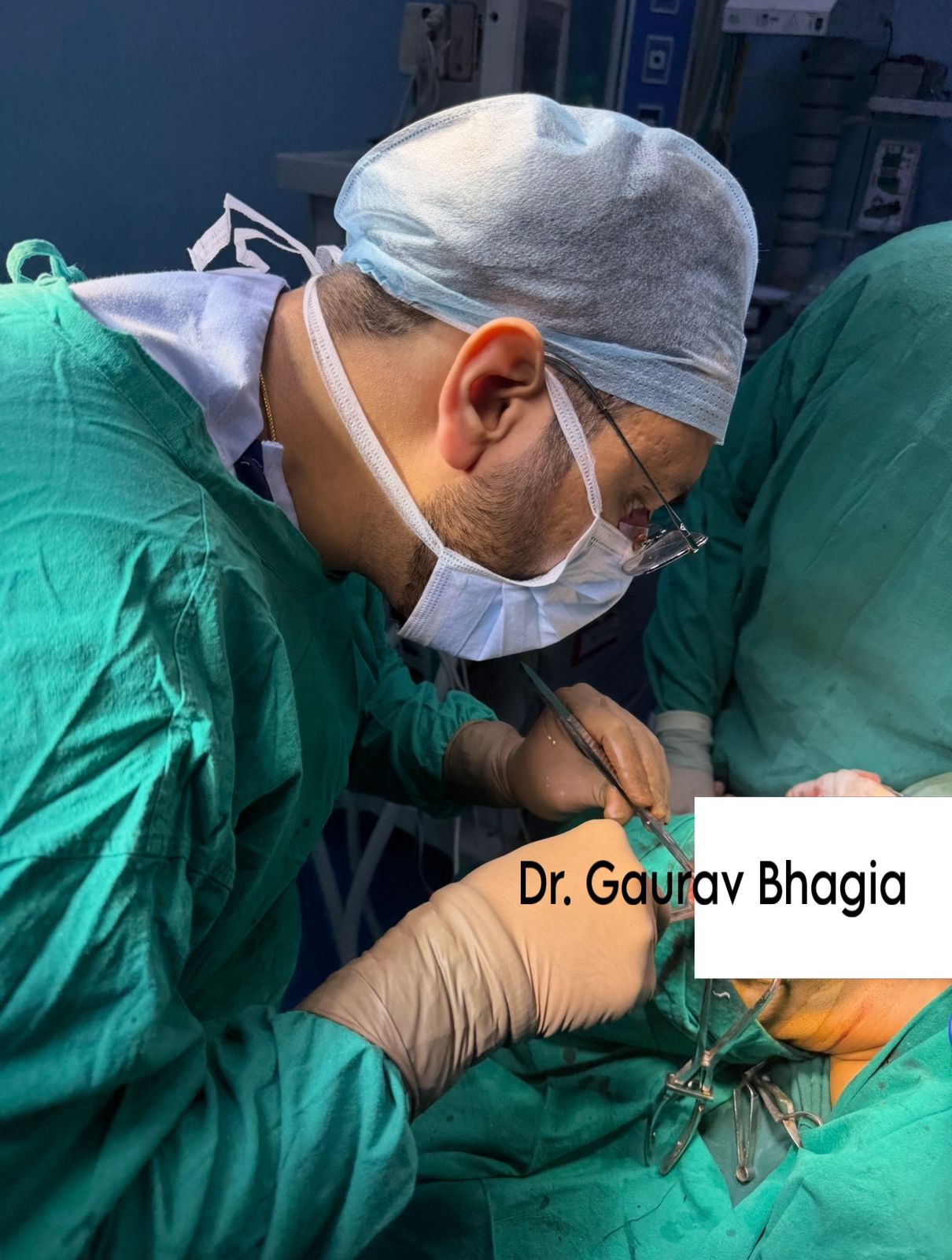 Dr. Gaurav Bhagia professional medical work