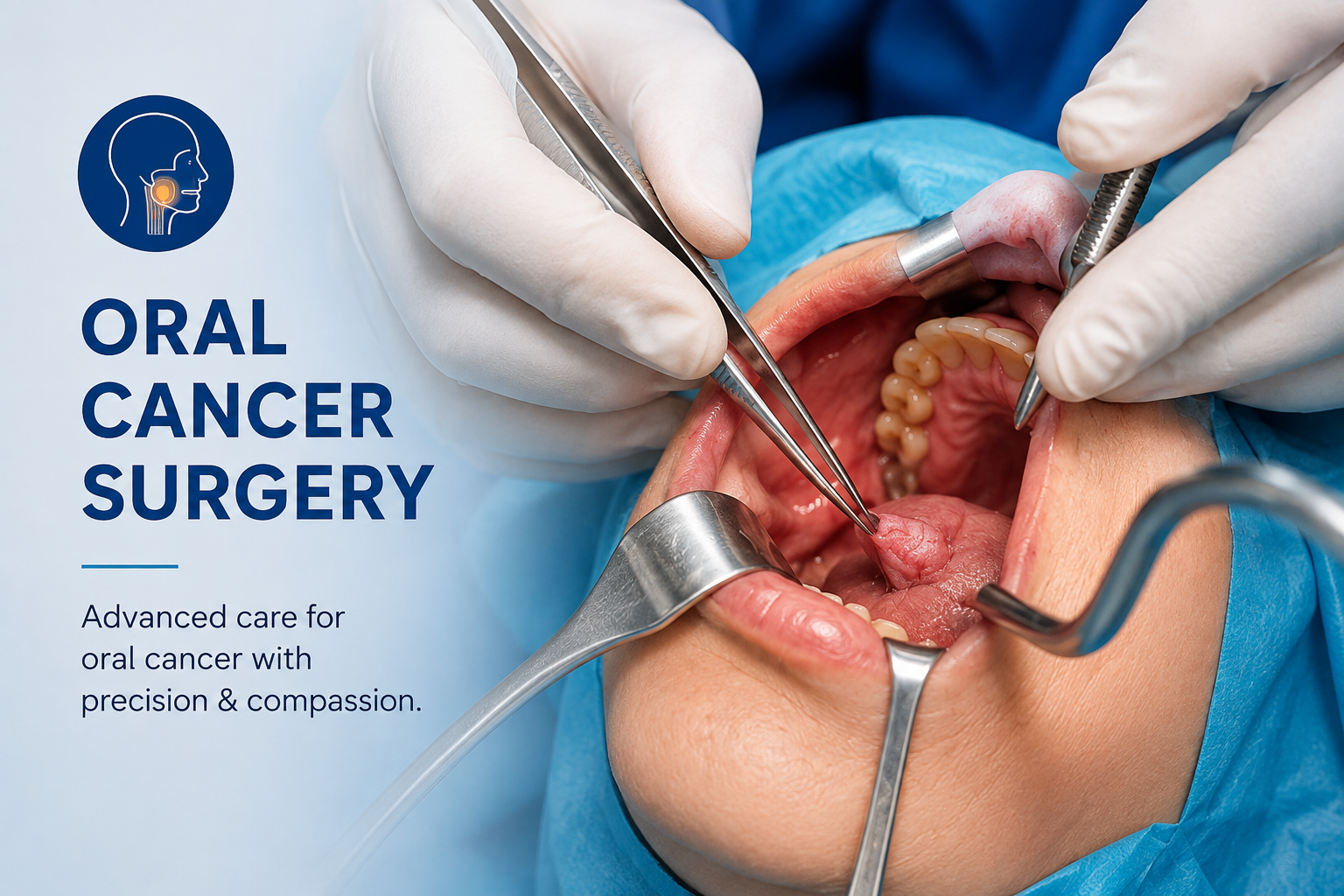 Oral cancer surgery